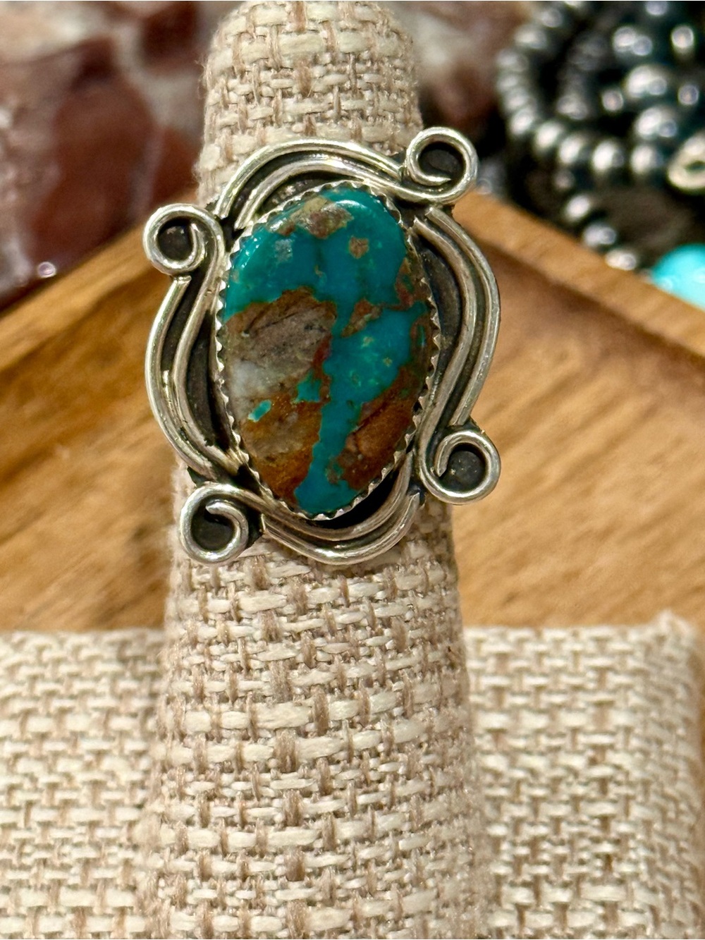Royston turquoise ring